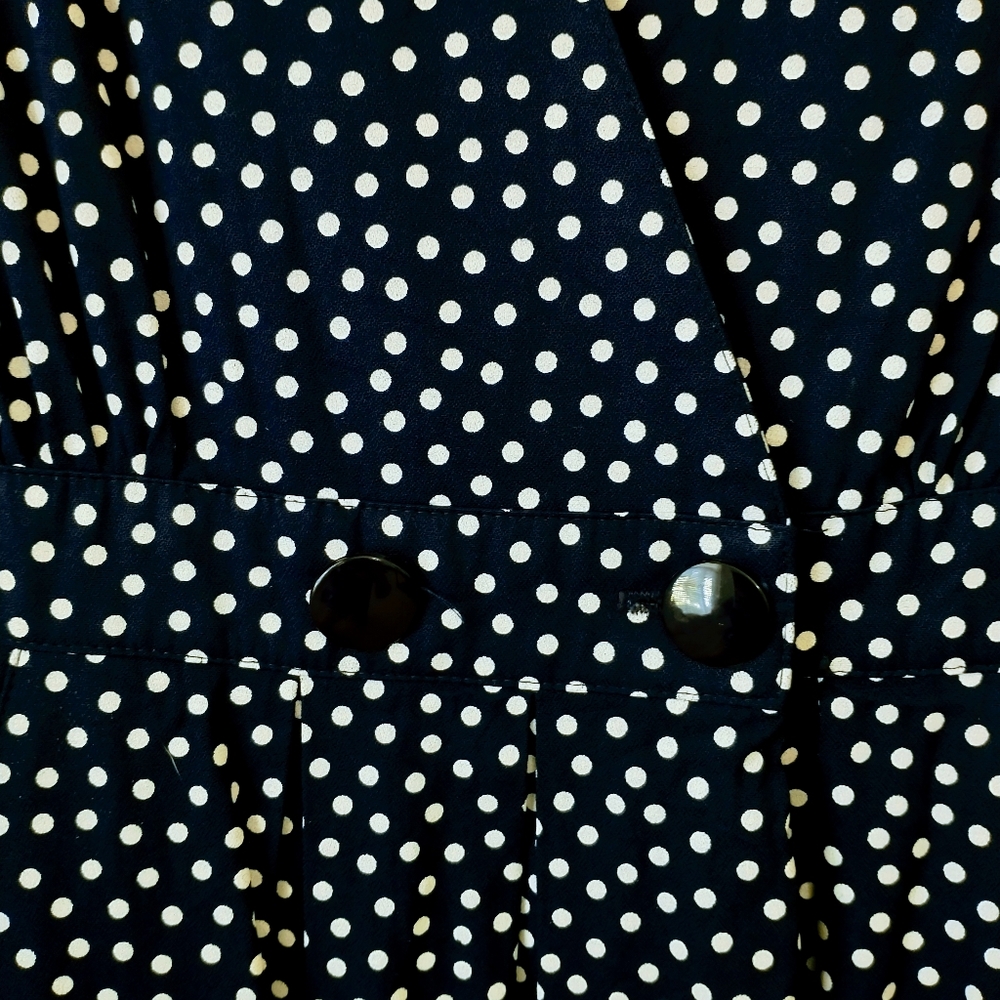 Vintage R.J Stevens Polka-dot Dress - Picture 12 of 13